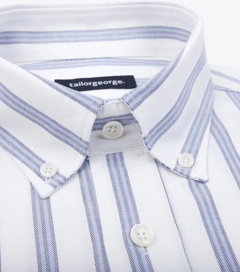 Camicia bianca in popeline facile da stirare