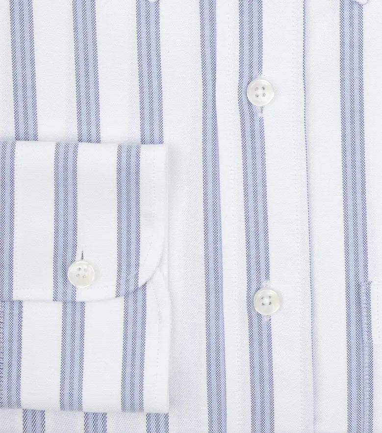 Camicia bianca in popeline facile da stirare
