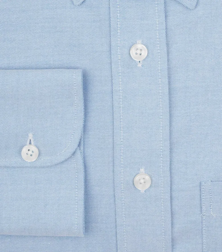 Camicia bianca in popeline facile da stirare