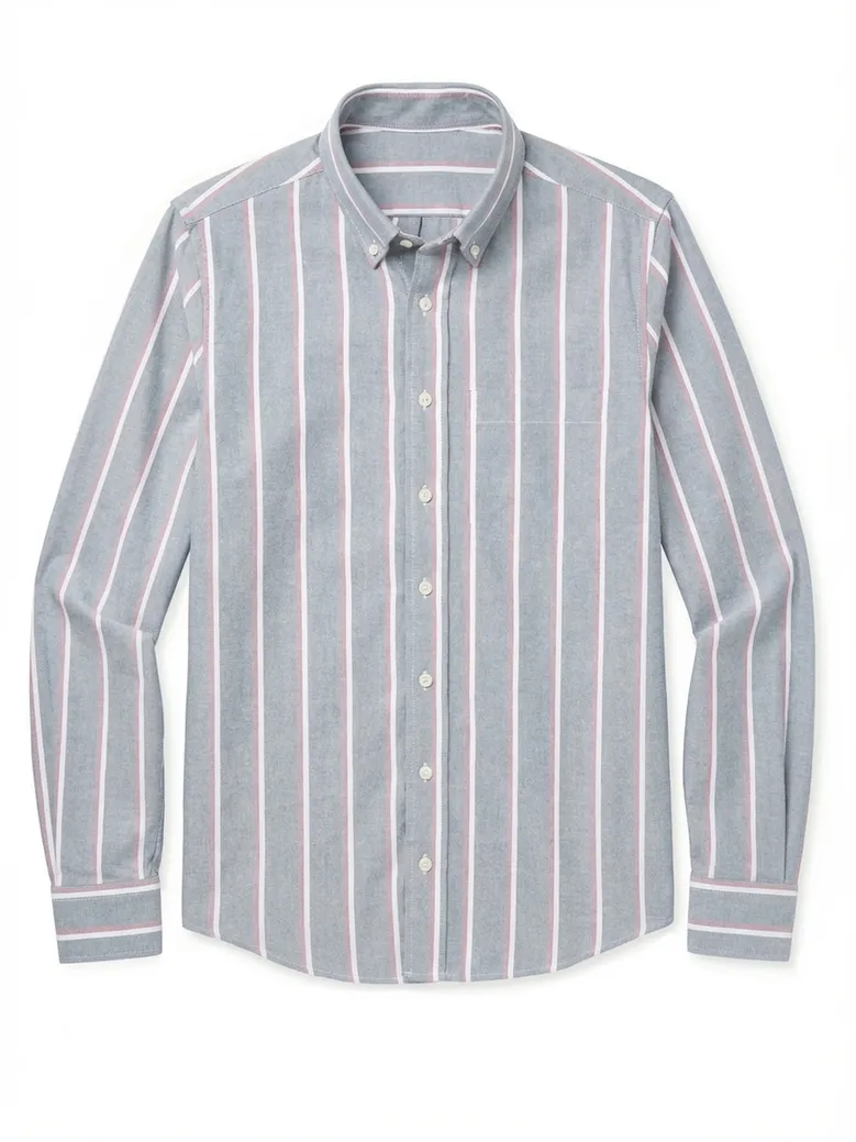 Camicia bianca in popeline facile da stirare
