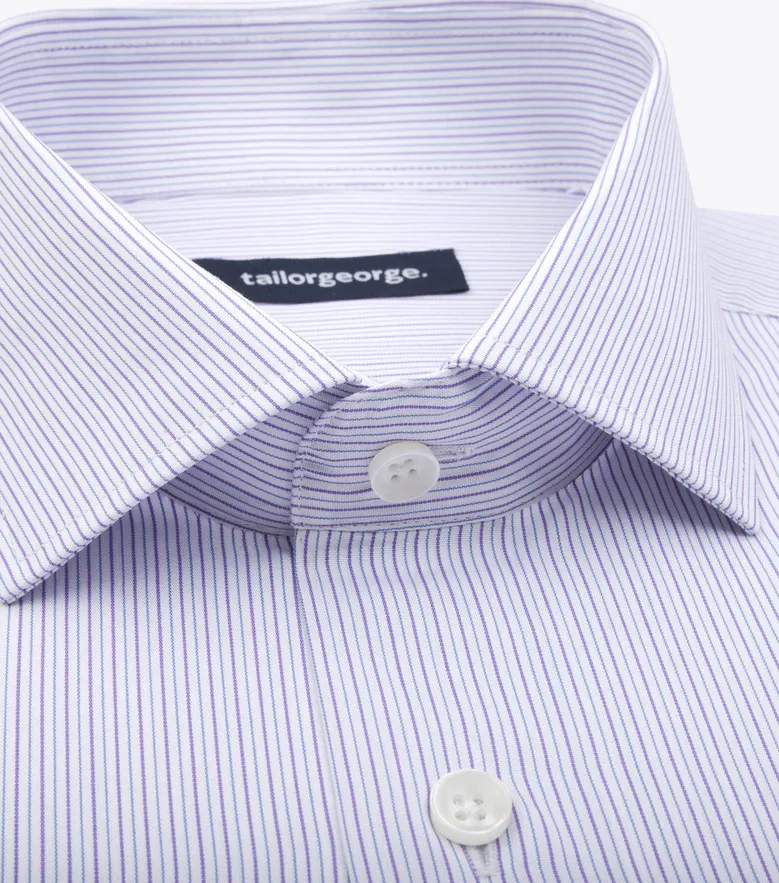 Camicia bianca in popeline facile da stirare