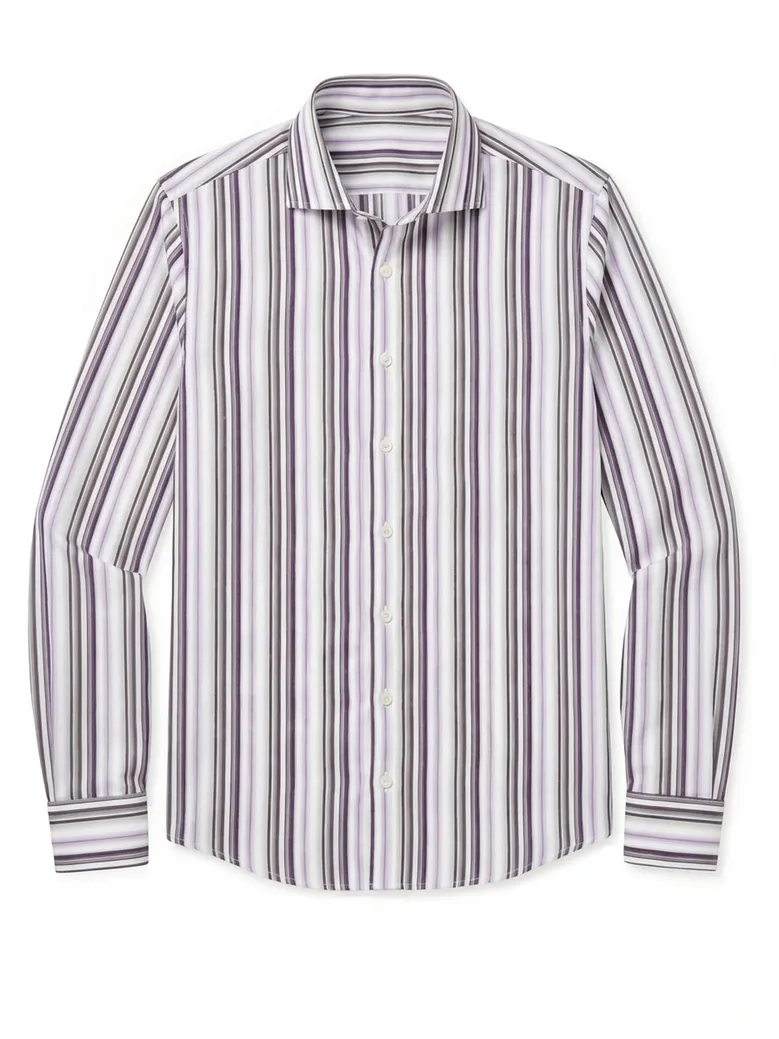 Camicia bianca in popeline facile da stirare