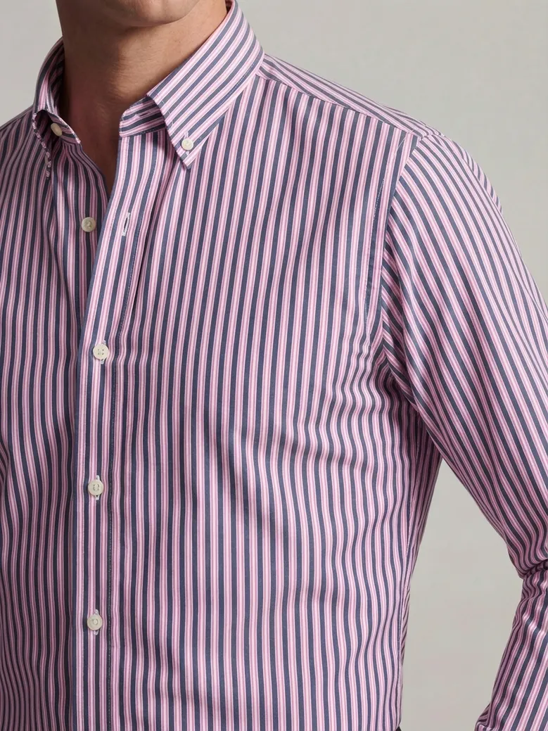 Camicia bianca in popeline facile da stirare