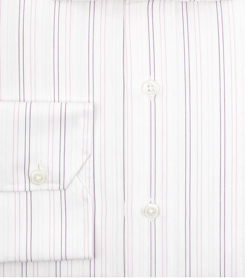 Camicia bianca in popeline facile da stirare
