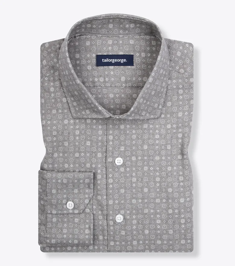 Camicia bianca in popeline facile da stirare