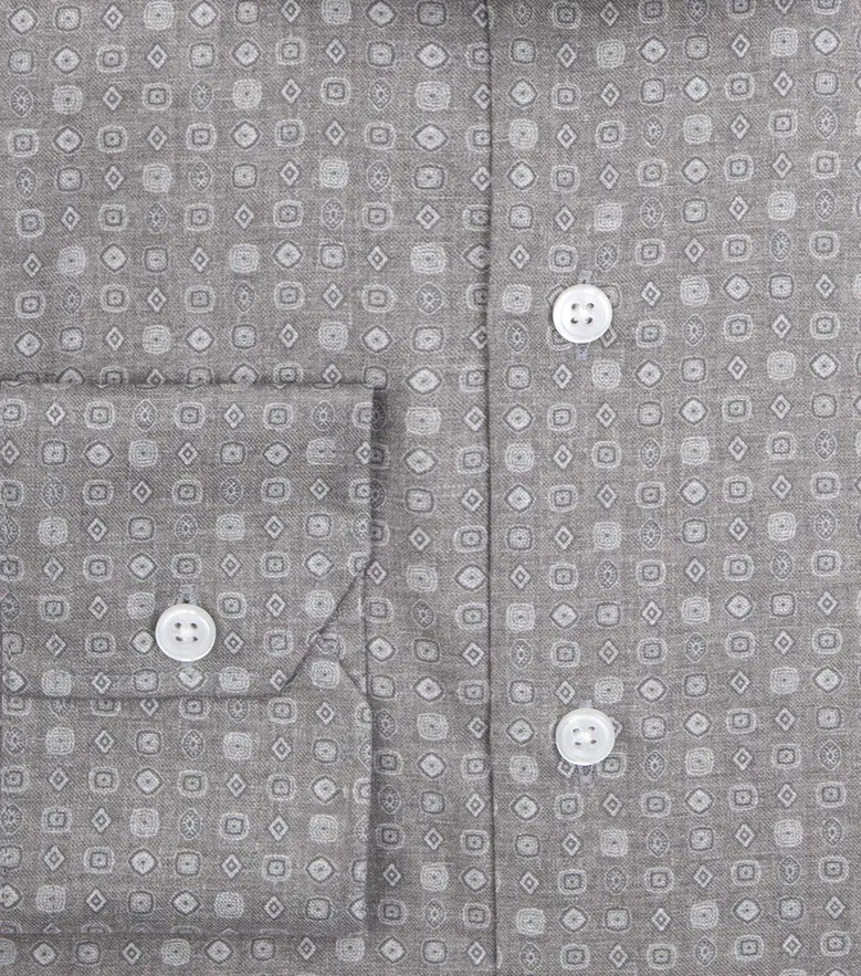 Camicia bianca in popeline facile da stirare