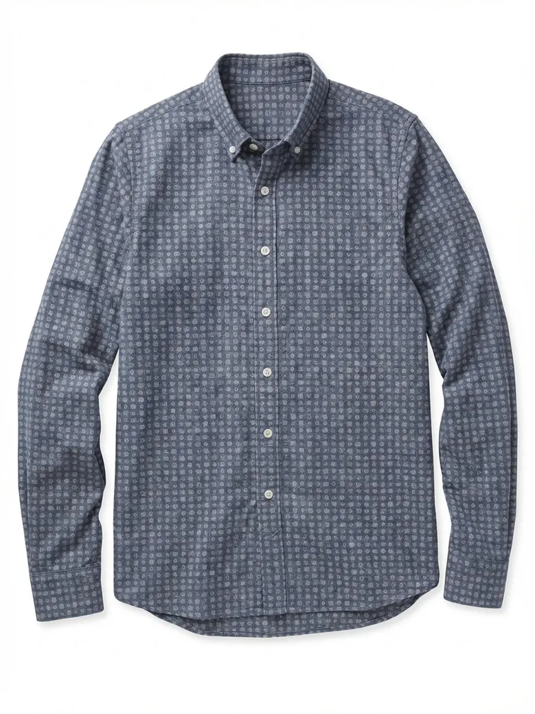 Camicia bianca in popeline facile da stirare