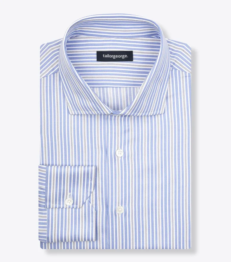 Camicia bianca in popeline facile da stirare