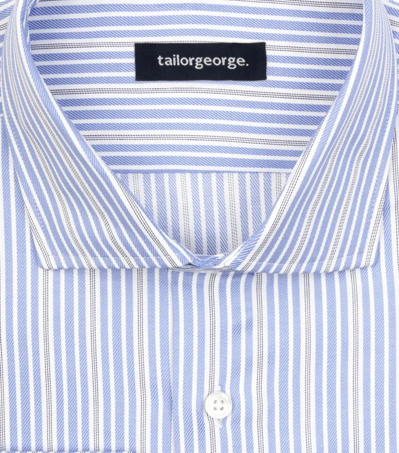 Camicia bianca in popeline facile da stirare