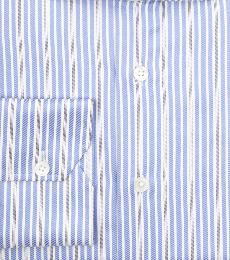 Camicia bianca in popeline facile da stirare