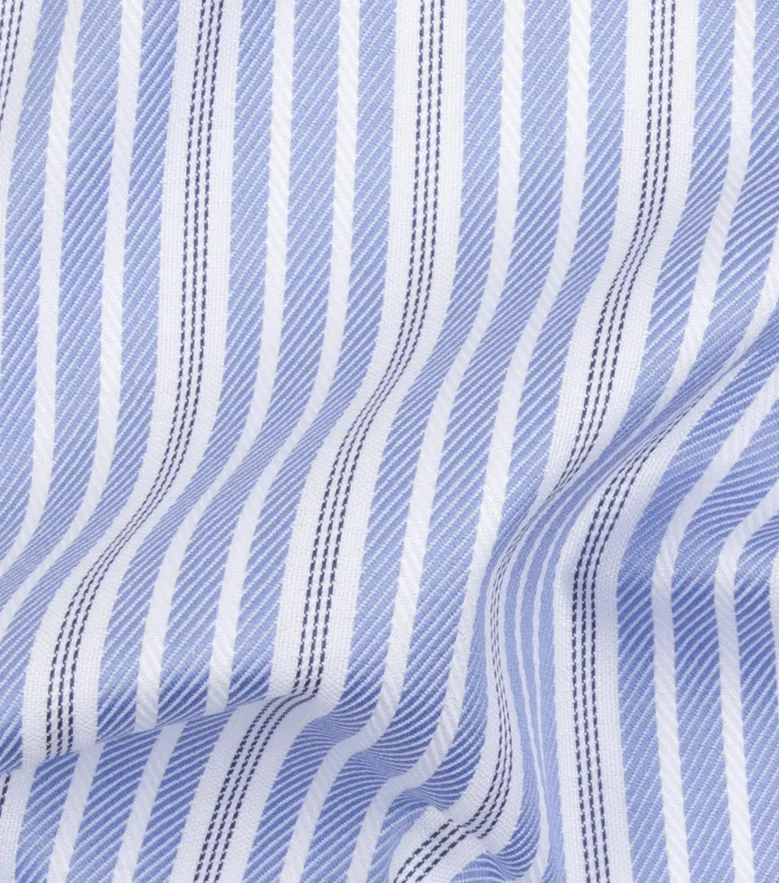 Camicia bianca in popeline facile da stirare