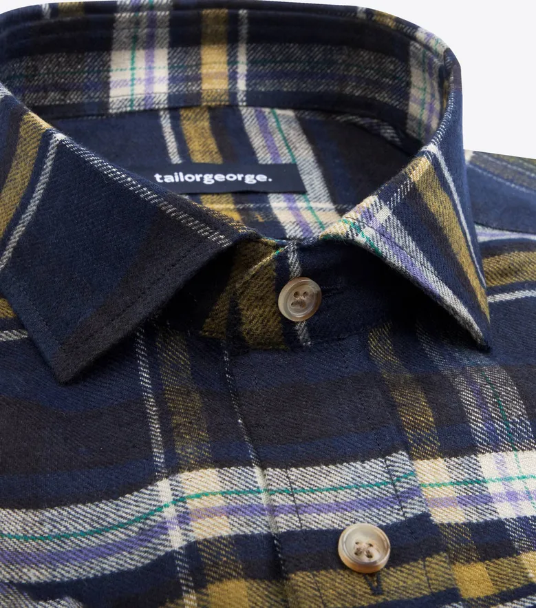 Camicia bianca in popeline facile da stirare