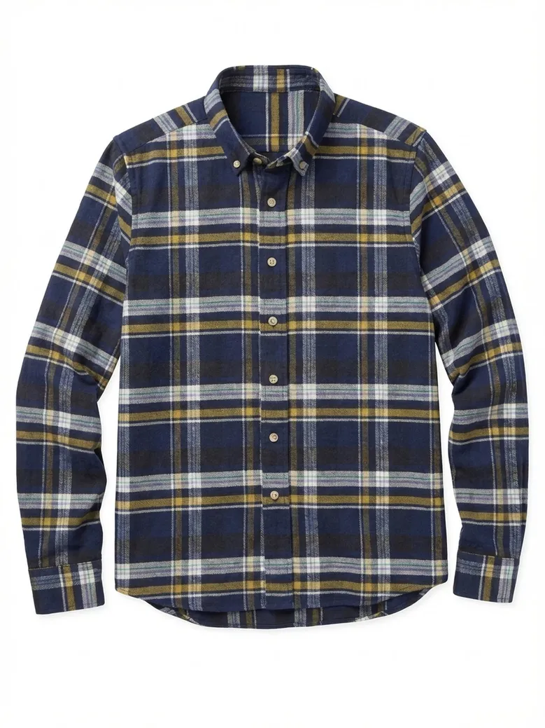 Camicia bianca in popeline facile da stirare