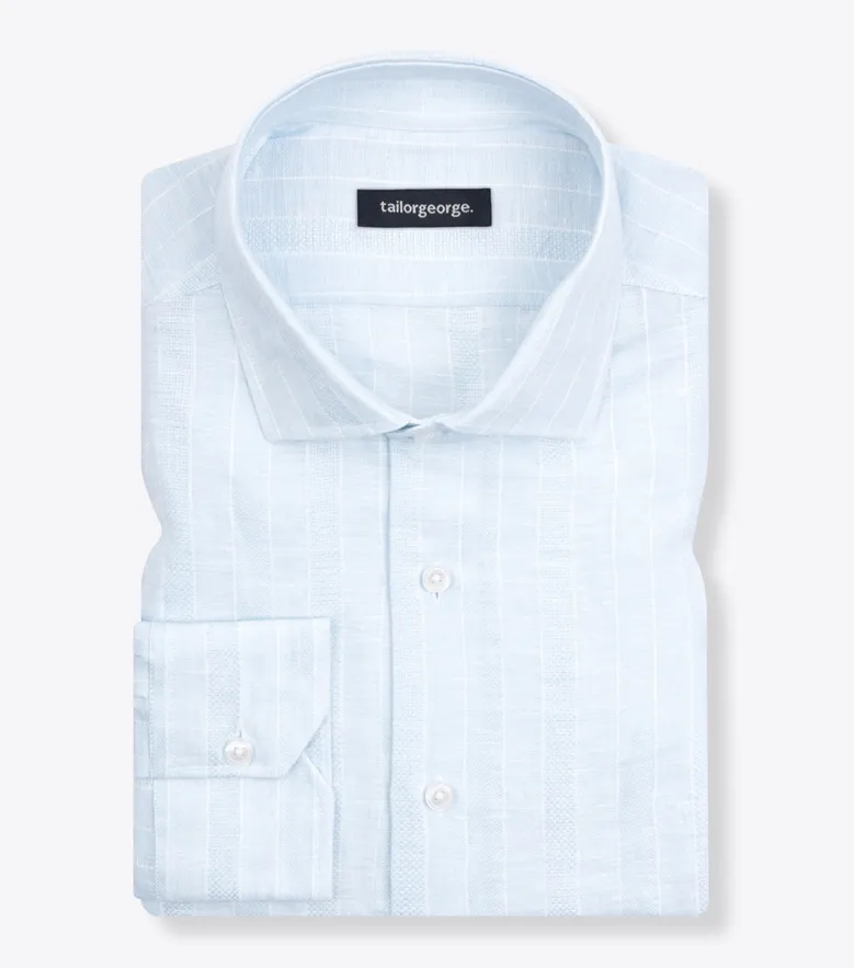 Camicia bianca in popeline facile da stirare
