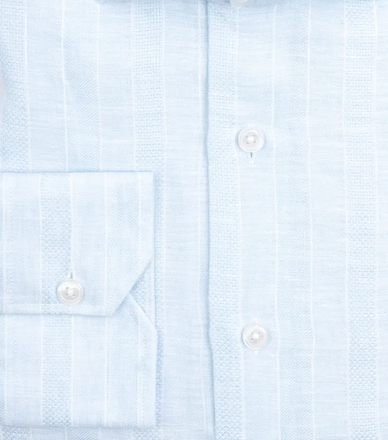 Camicia bianca in popeline facile da stirare