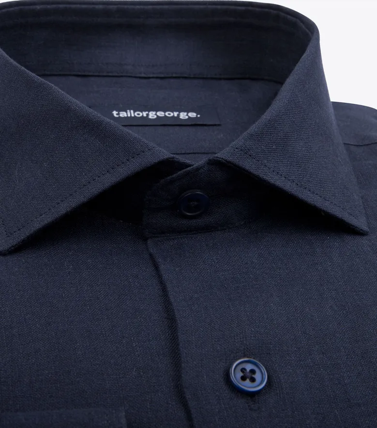 Camicia bianca in popeline facile da stirare