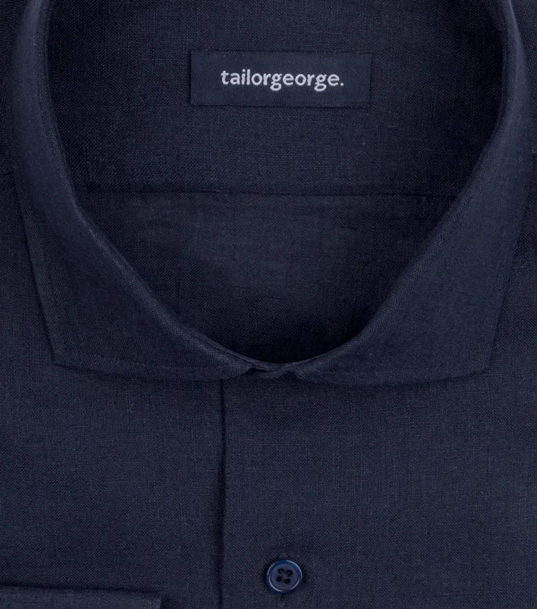 Camicia bianca in popeline facile da stirare