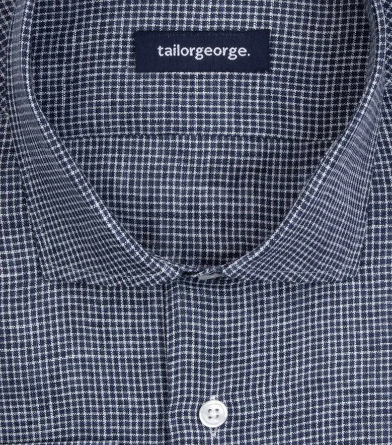 Camicia bianca in popeline facile da stirare