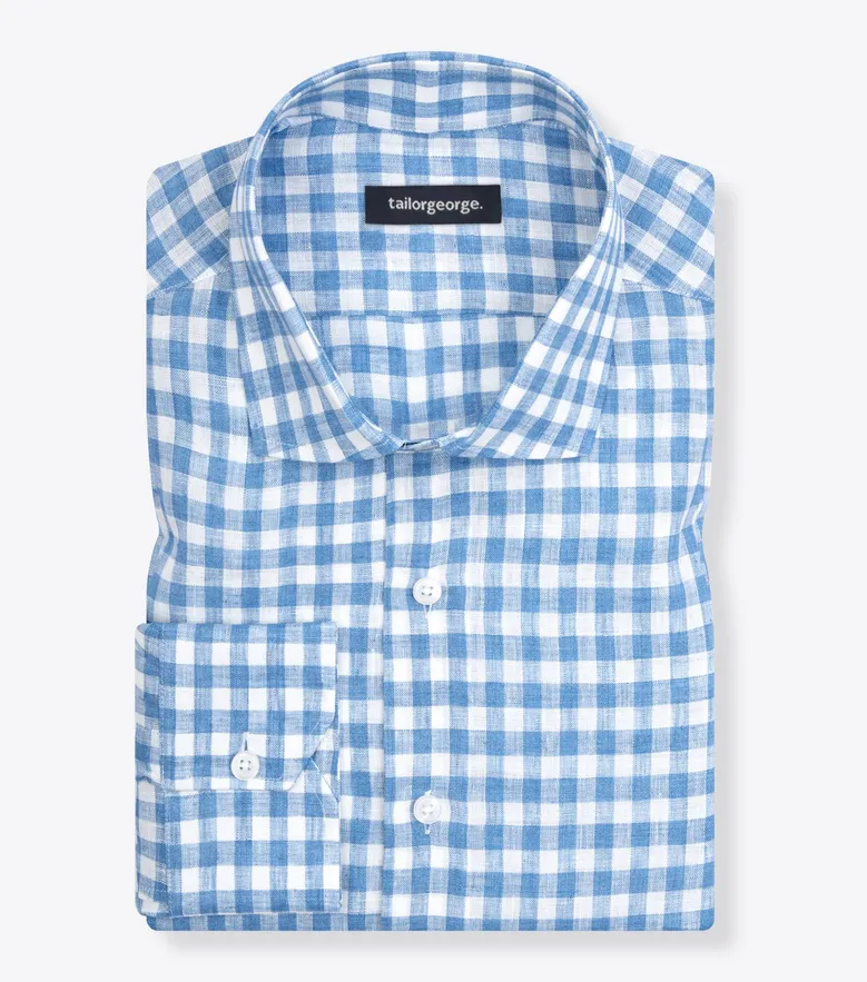 Camicia bianca in popeline facile da stirare