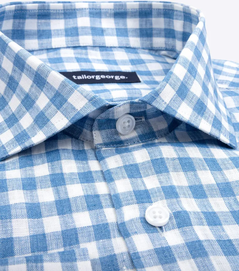 Camicia bianca in popeline facile da stirare