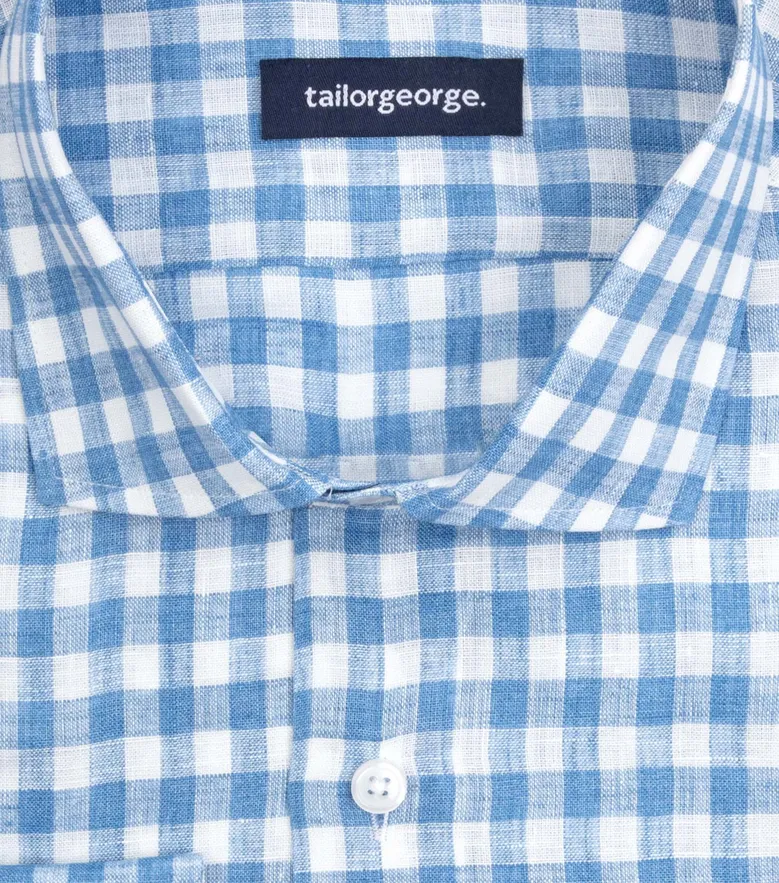 Camicia bianca in popeline facile da stirare