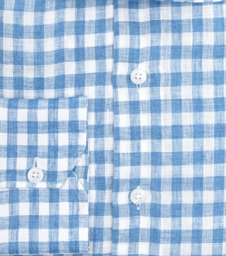 Camicia bianca in popeline facile da stirare