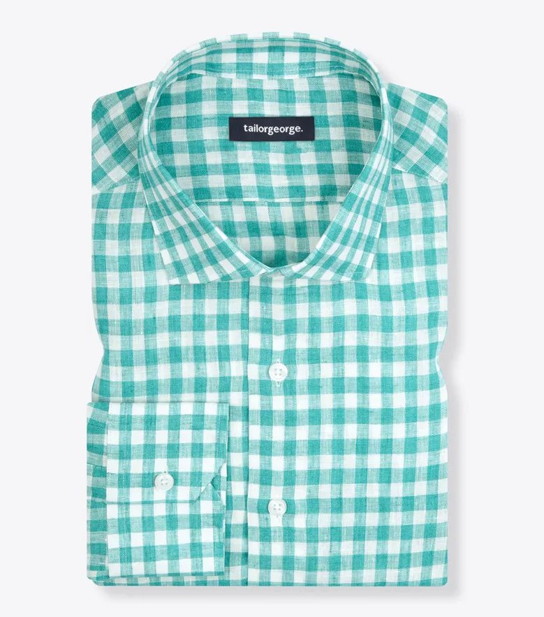 Camicia bianca in popeline facile da stirare