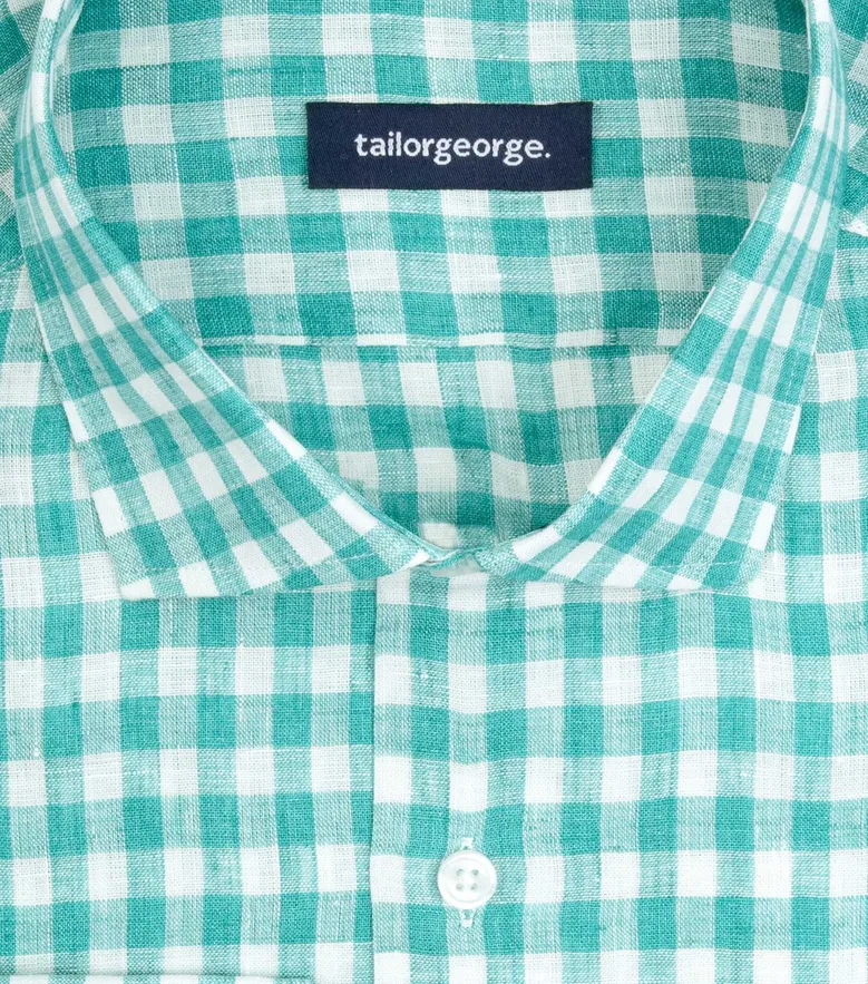 Camicia bianca in popeline facile da stirare