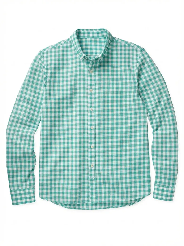 Camicia bianca in popeline facile da stirare
