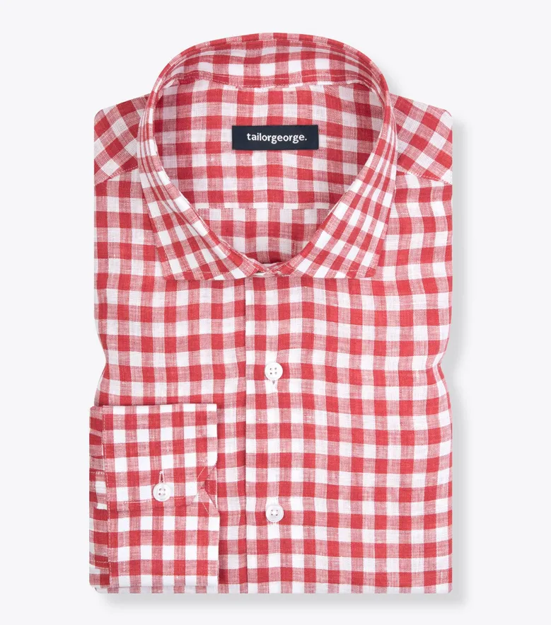 Camicia bianca in popeline facile da stirare