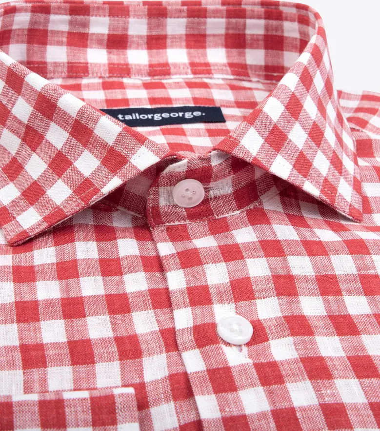 Camicia bianca in popeline facile da stirare