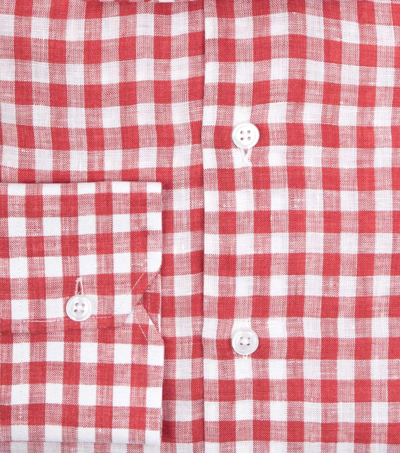 Camicia bianca in popeline facile da stirare