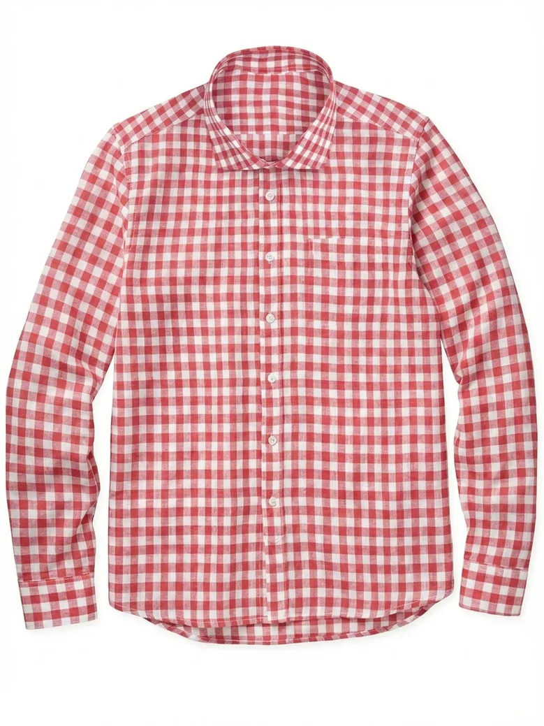 Camicia bianca in popeline facile da stirare