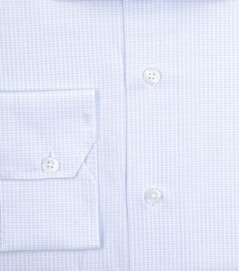 Camicia bianca in popeline facile da stirare