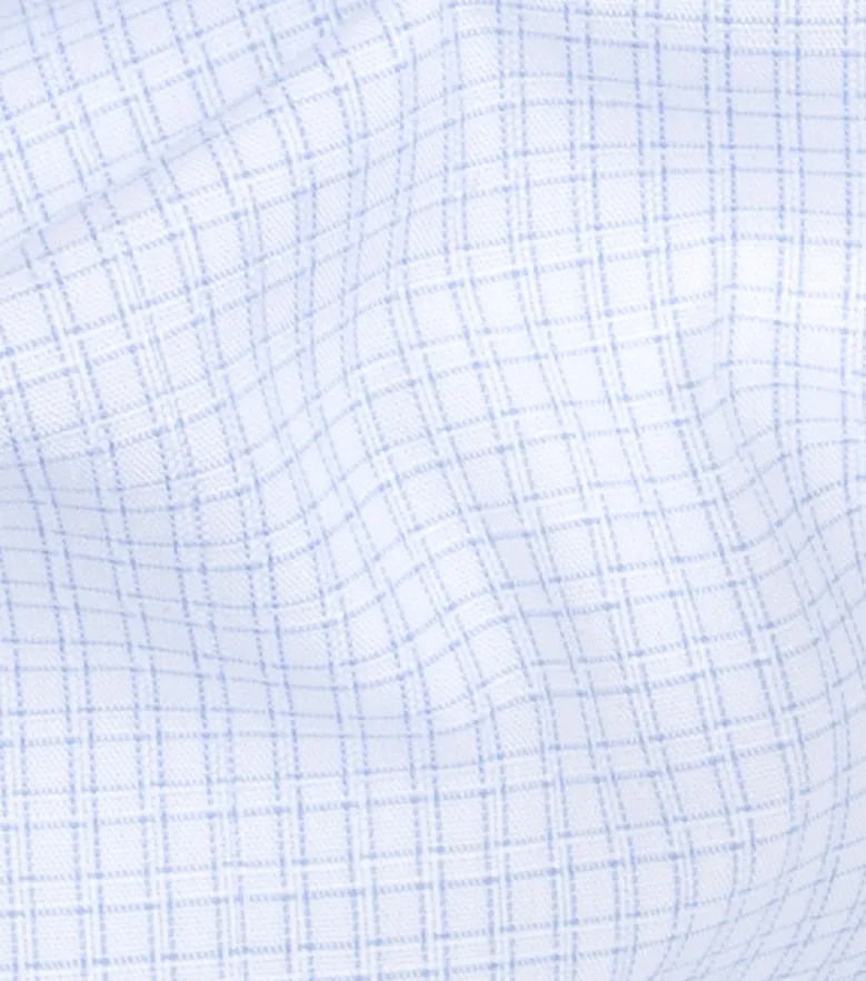 Camicia bianca in popeline facile da stirare
