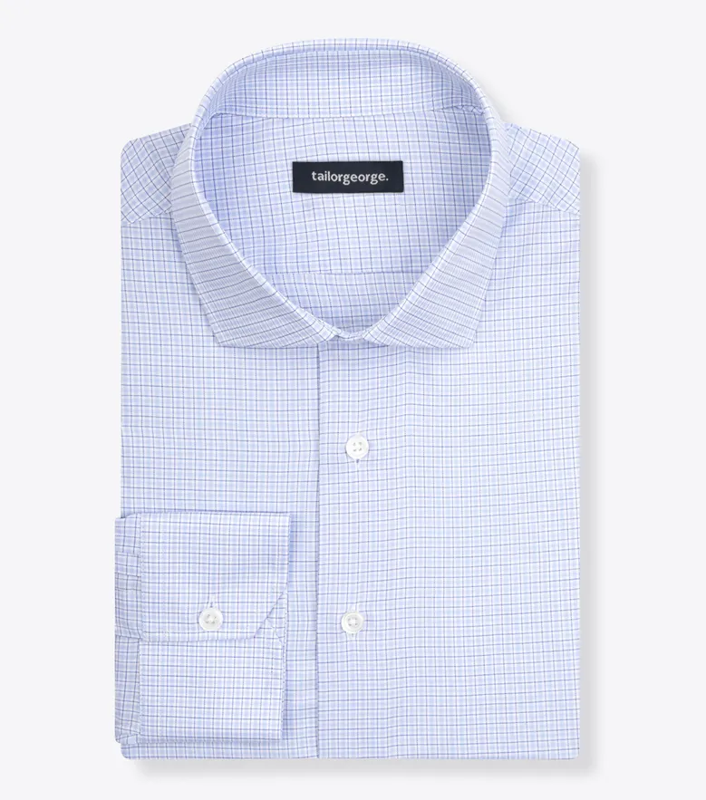 Camicia bianca in popeline facile da stirare