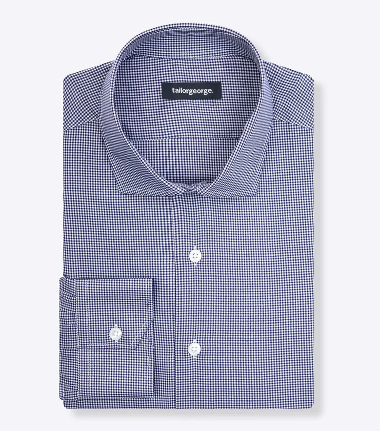 Camicia bianca in popeline facile da stirare