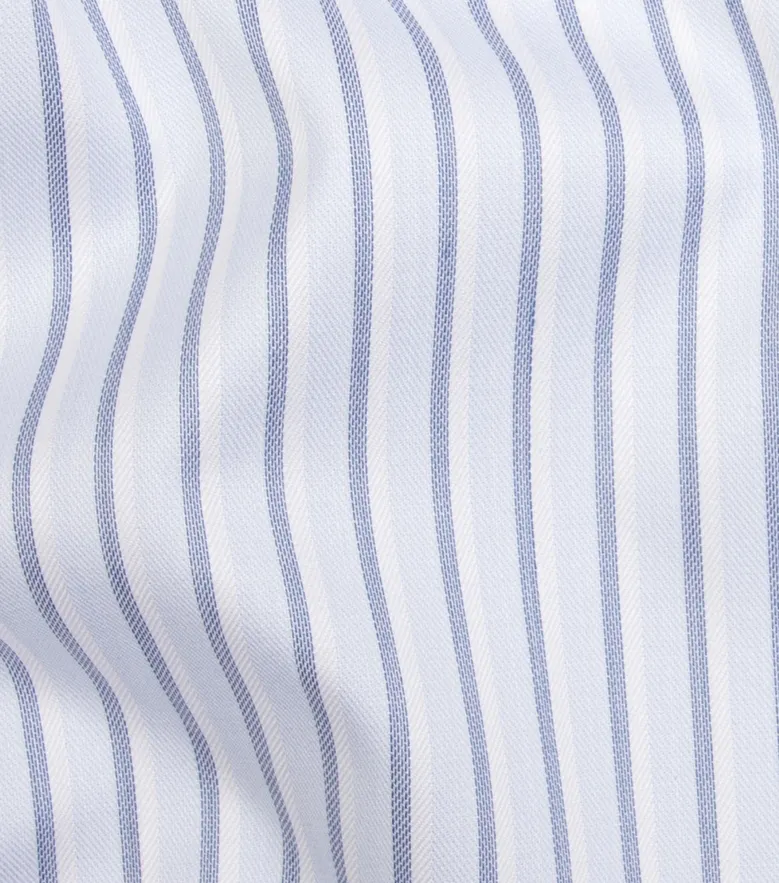 Camicia bianca in popeline facile da stirare