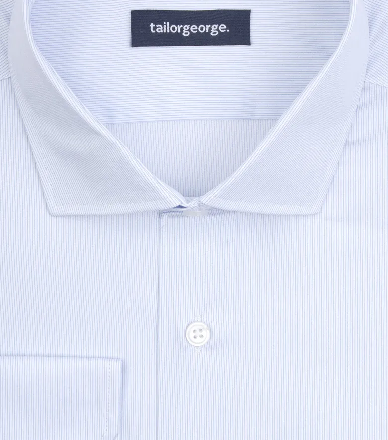 Camicia bianca in popeline facile da stirare