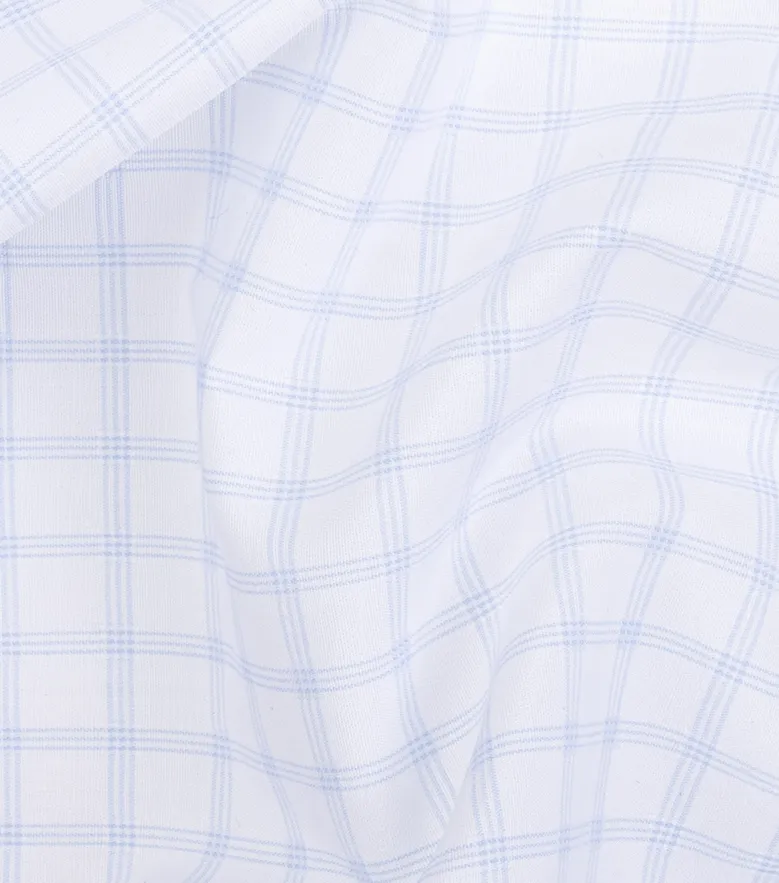 Camicia bianca in popeline facile da stirare