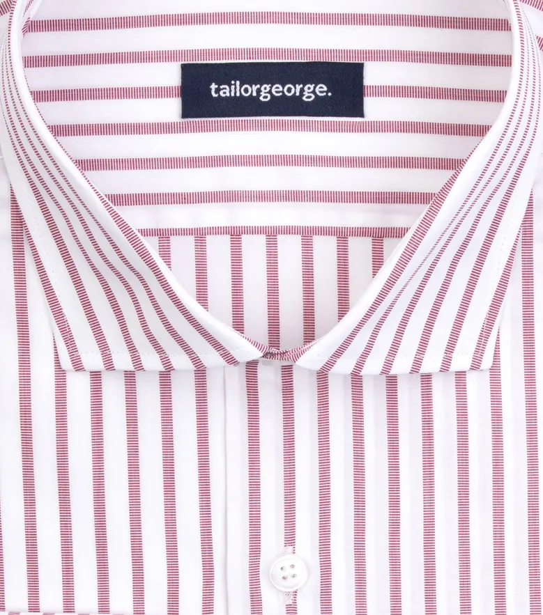 Camicia bianca in popeline facile da stirare