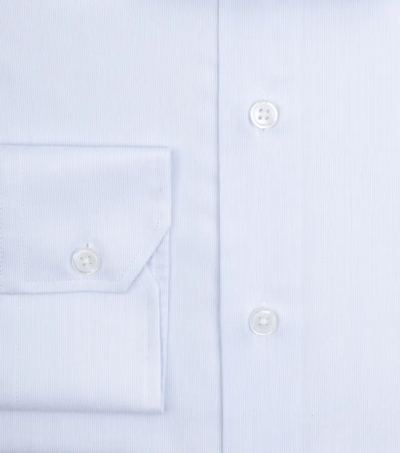 Camicia bianca in popeline facile da stirare