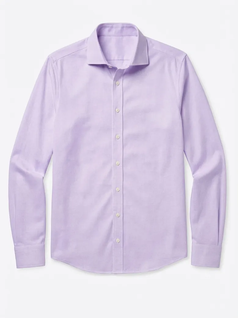 Camicia bianca in popeline facile da stirare
