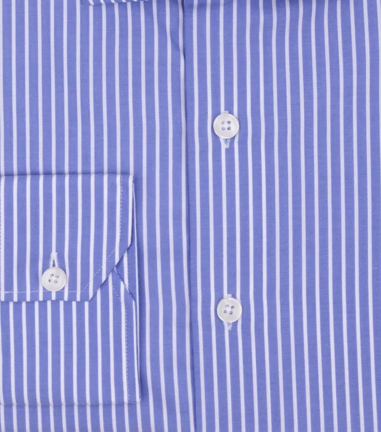 Camicia bianca in popeline facile da stirare