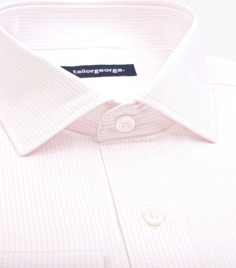Camicia bianca in popeline facile da stirare