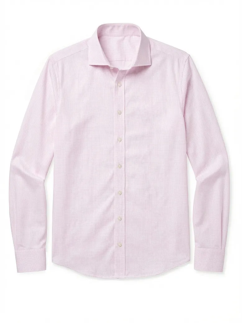 Camicia bianca in popeline facile da stirare