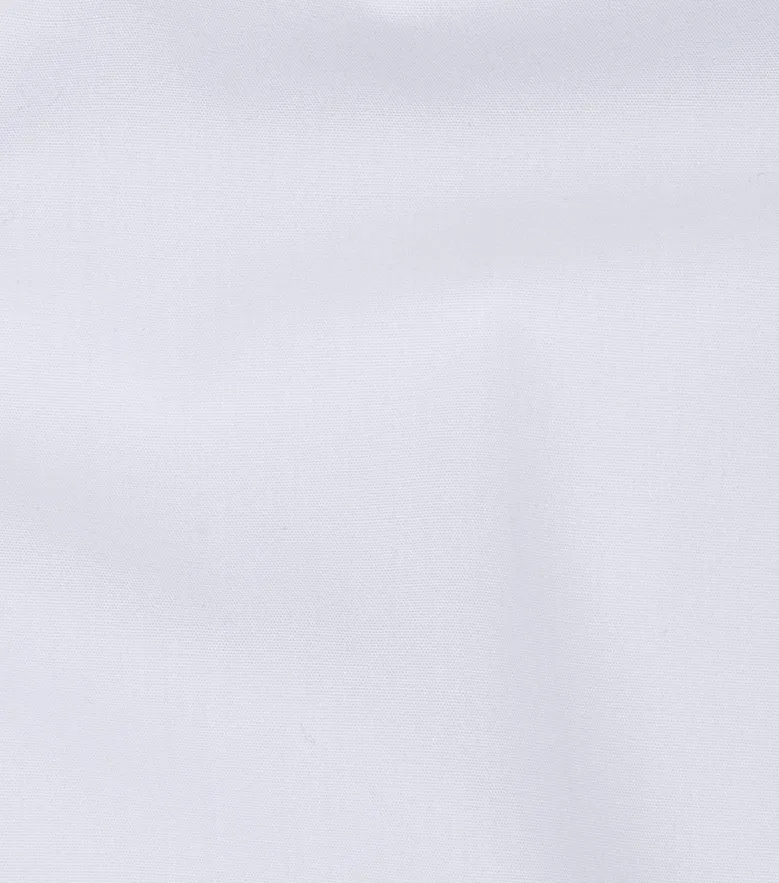Camicia bianca in popeline facile da stirare