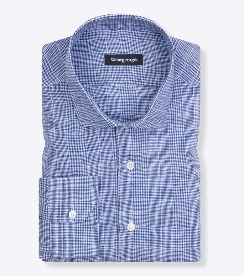 Camicia bianca in popeline facile da stirare