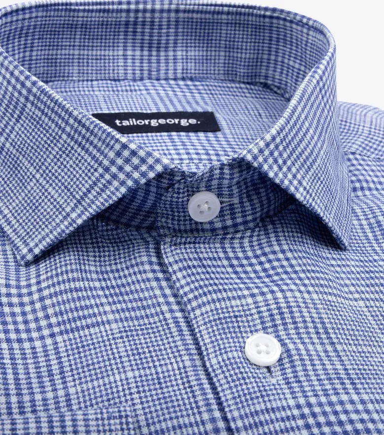 Camicia bianca in popeline facile da stirare