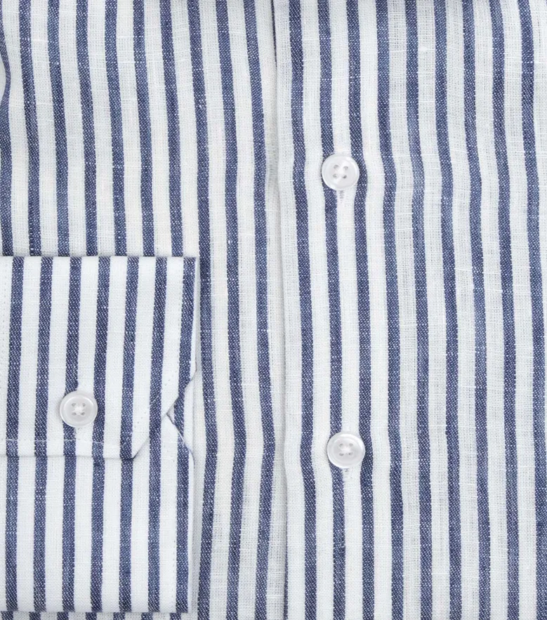 Camicia bianca in popeline facile da stirare